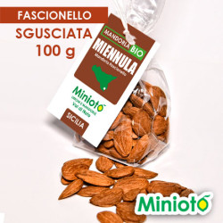Mandorla siciliana sgusciata  FASCIONELLO Bio - sgusciata da 100 g